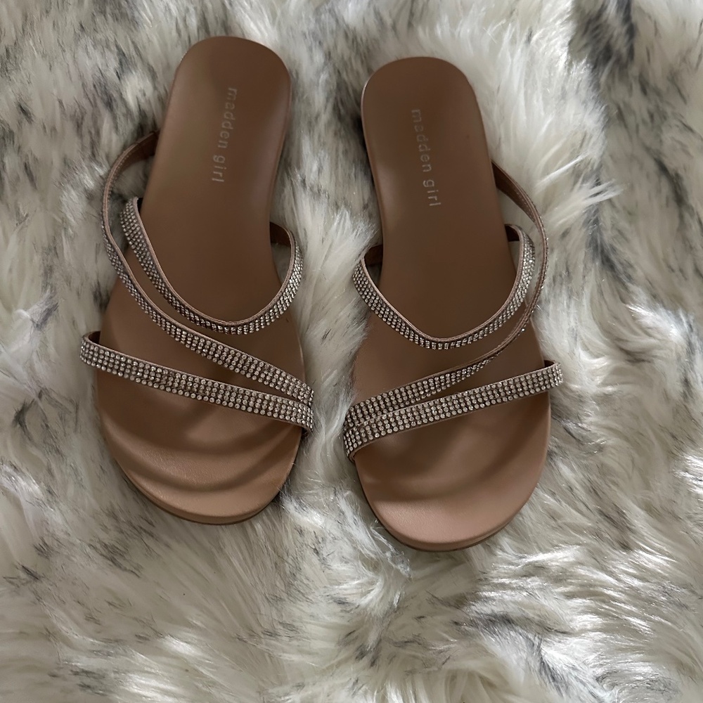 Madden Girl Strappy Flats